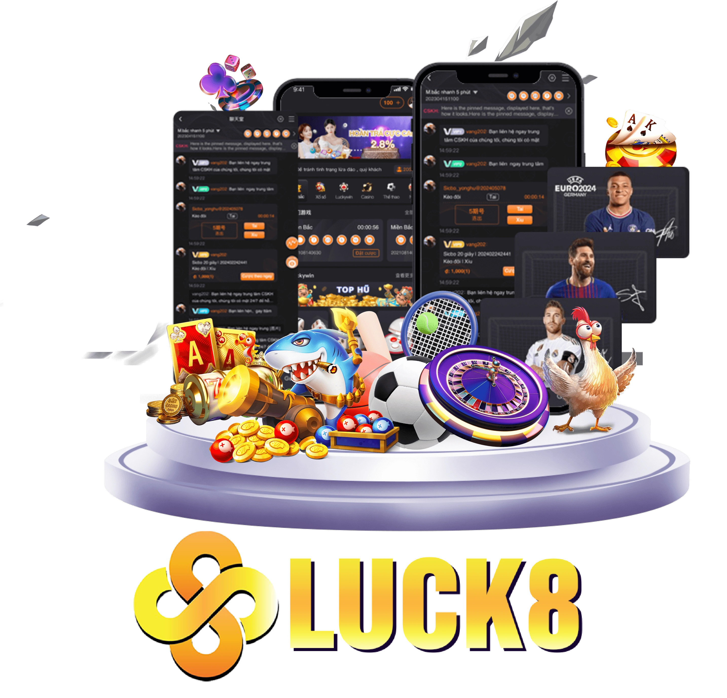 Dịch vụ ứng dụng Luck8 trên điện thoại